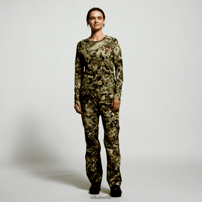 Böden de SITKA Gear Frauen Cloudburst-Hose Optifade subalpin ZPVJL0414