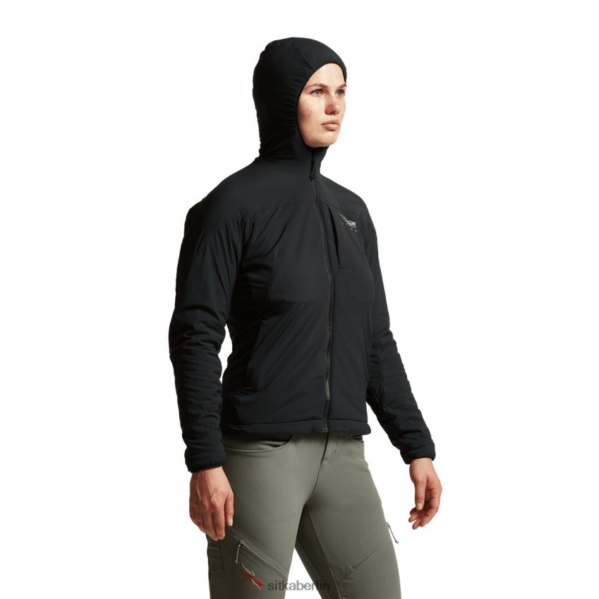Jacken und Westen de SITKA Gear Frauen Ambient-Jacke Schwarz ZPVJL0387