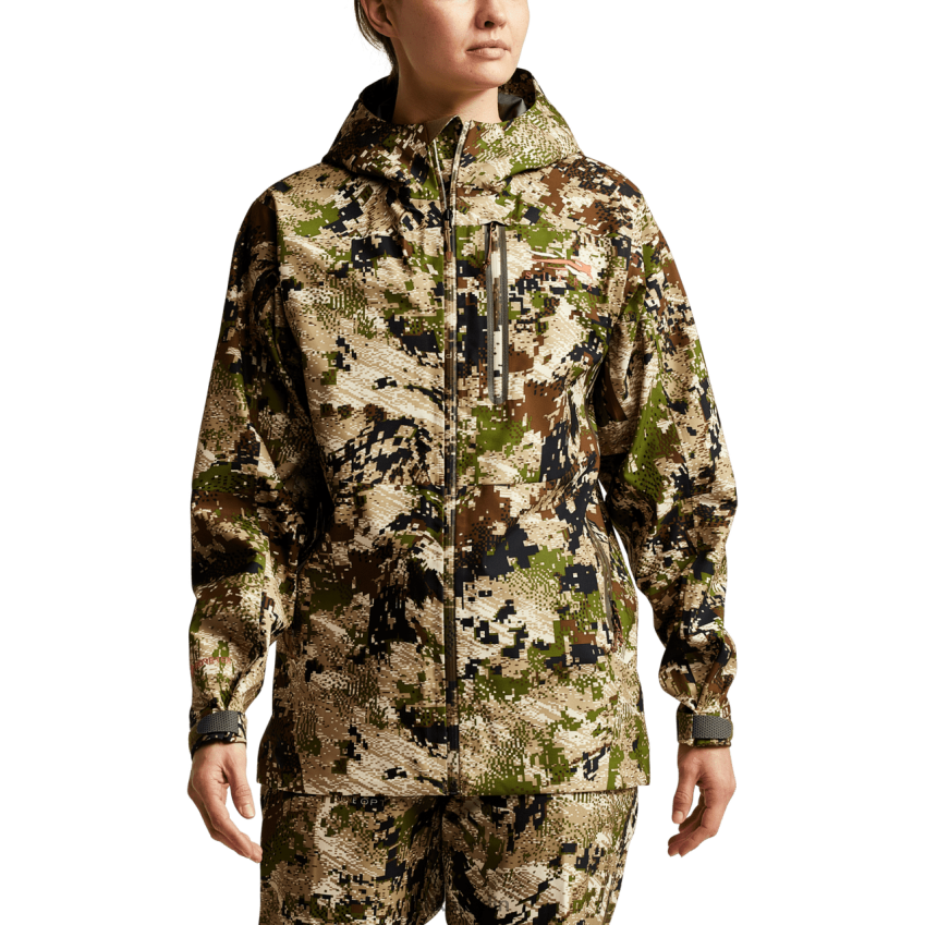 Jacken und Westen de SITKA Gear Frauen Cloudburst-Jacke Optifade subalpin ZPVJL0388