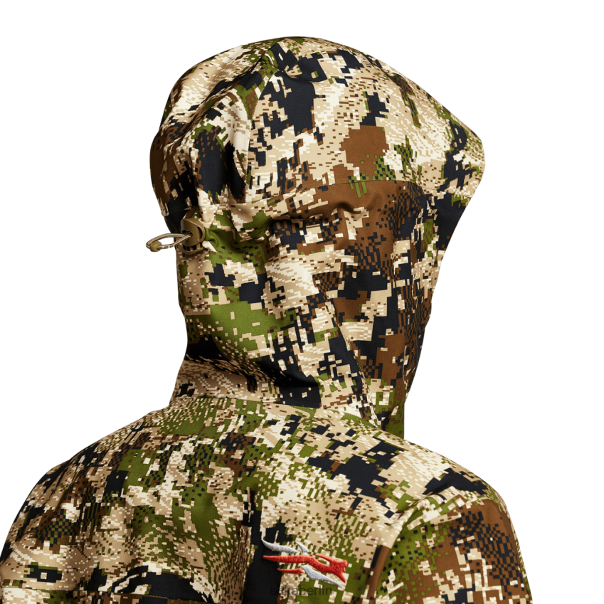 Jacken und Westen de SITKA Gear Frauen Cloudburst-Jacke Optifade subalpin ZPVJL0388