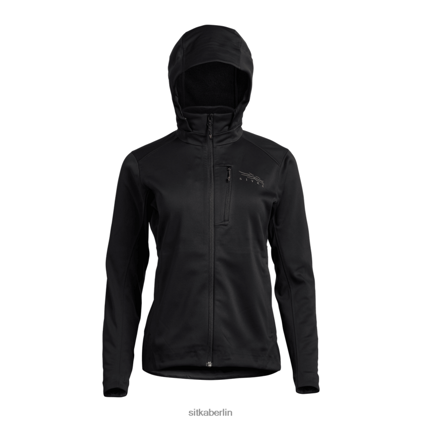 Jacken und Westen de SITKA Gear Frauen Jetstream-Jacke Schwarz ZPVJL0383
