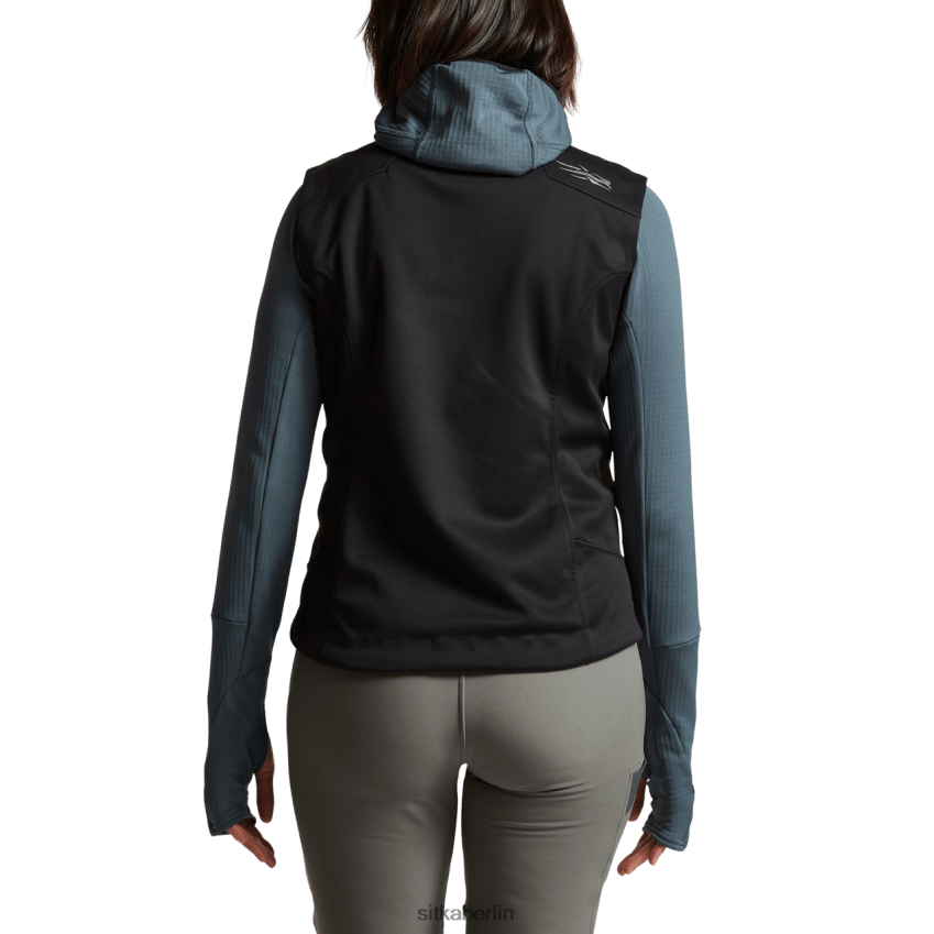 Jacken und Westen de SITKA Gear Frauen Jetstream-Weste Schwarz ZPVJL0391