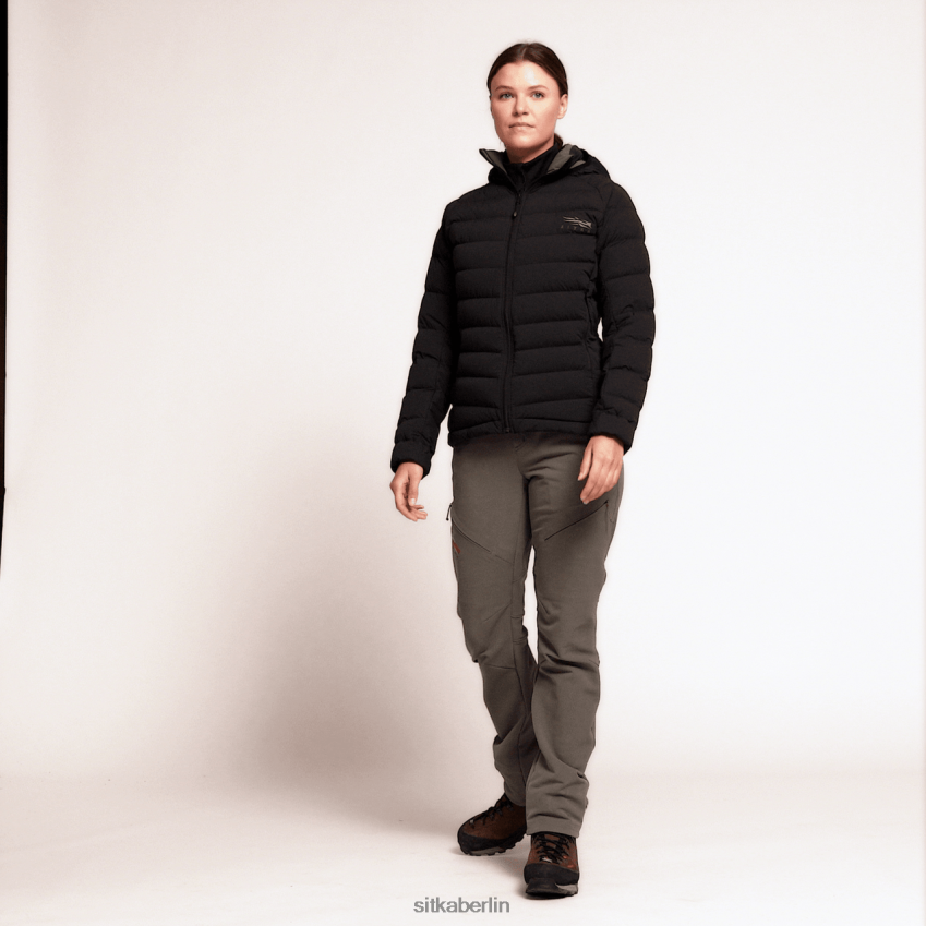 Jacken und Westen de SITKA Gear Frauen Kelvin Lite Daunenjacke Schwarz ZPVJL0378