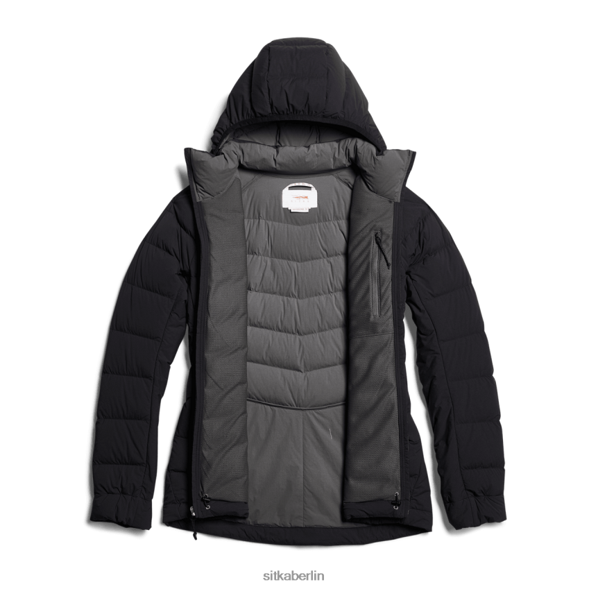Jacken und Westen de SITKA Gear Frauen Kelvin Lite Daunenjacke Schwarz ZPVJL0378