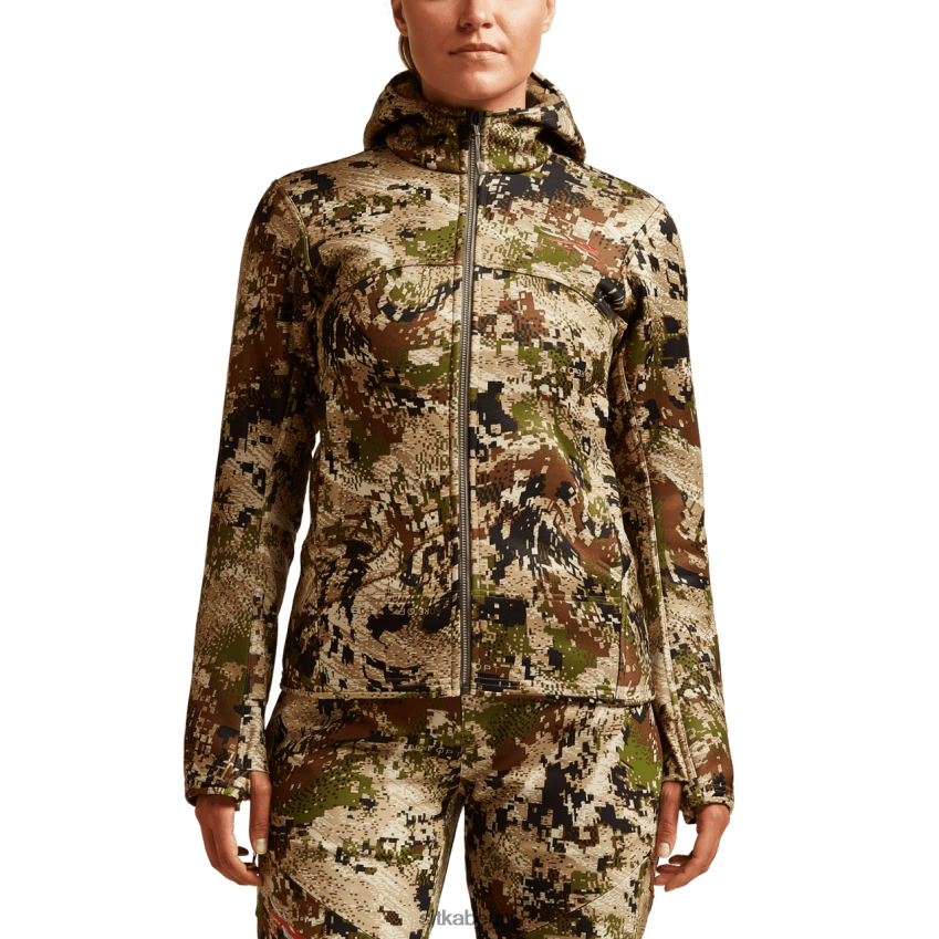 Spitzen de SITKA Gear Frauen Kapuzenpullover durchqueren Optifade subalpin ZPVJL0394