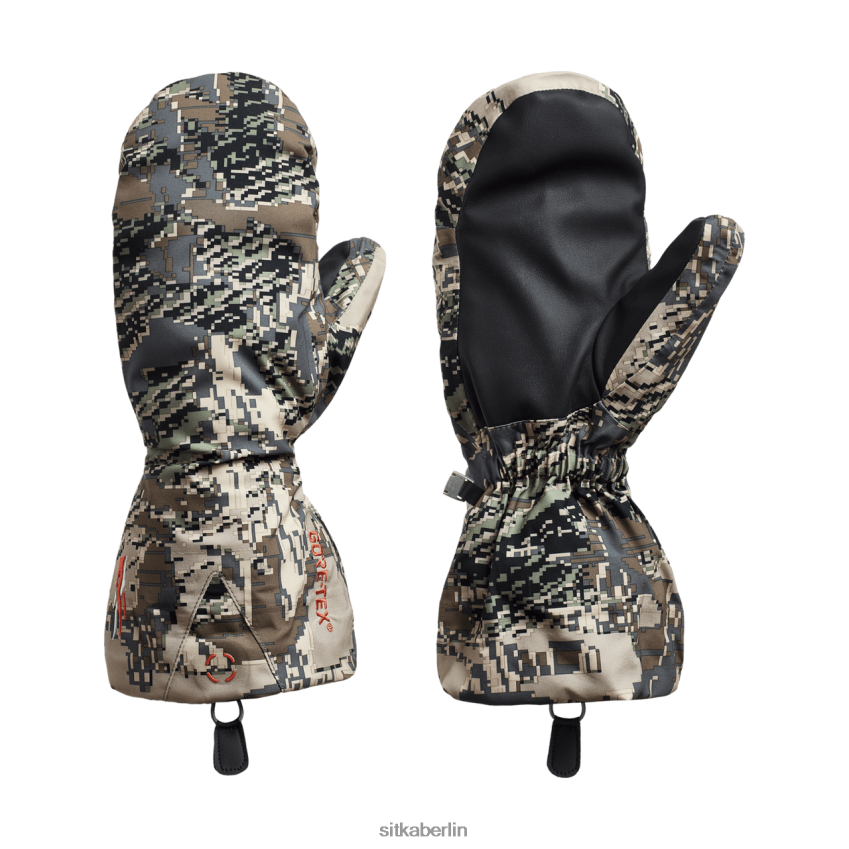 Handschuhe de SITKA Gear unisex Blizzard GTX Fäustlinge Optifade offenes Land ZPVJL0275