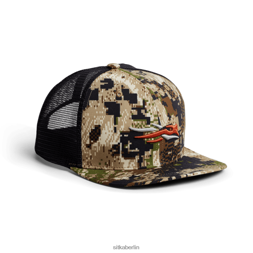 Hüte de SITKA Gear Frauen Trucker Optifade subalpin ZPVJL0417