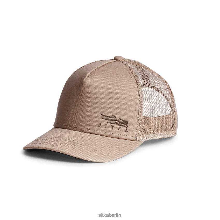 Hüte de SITKA Gear unisex Abzeichen-Symbol Mid Pro Trucker Sandstein ZPVJL0337