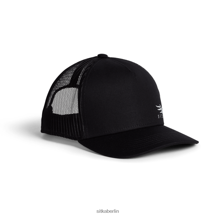 Hüte de SITKA Gear unisex Abzeichen-Symbol Mid Pro Trucker Schwarz ZPVJL0334