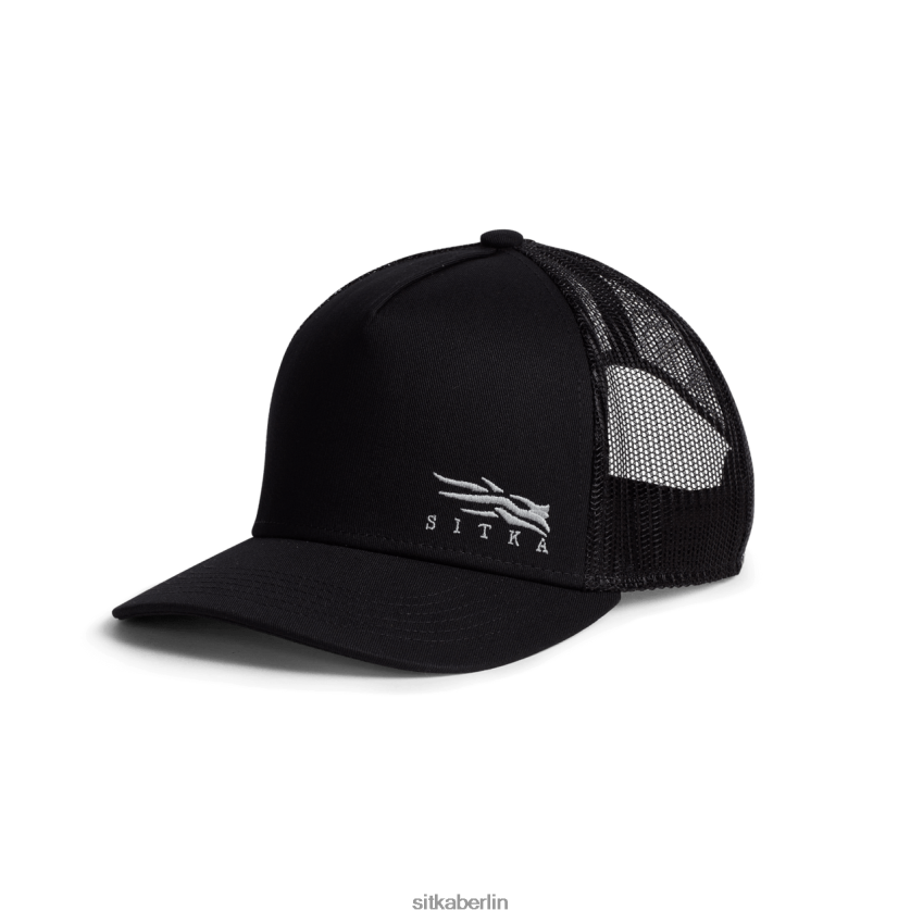 Hüte de SITKA Gear unisex Abzeichen-Symbol Mid Pro Trucker Schwarz ZPVJL0334