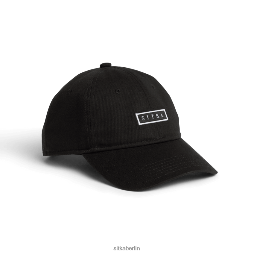 Hüte de SITKA Gear unisex Foundation Lo Pro Snapback Schwarz ZPVJL0346