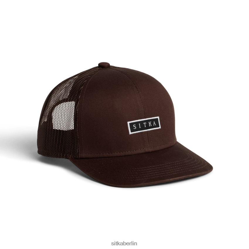 Hüte de SITKA Gear unisex Foundation Mid Pro Trucker Schokolade ZPVJL0326