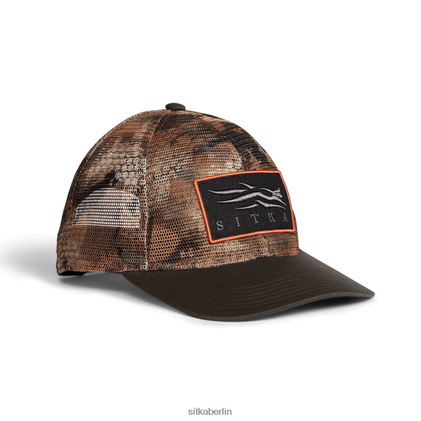 Hüte de SITKA Gear unisex Icon Optifade Mesh Mid Pro Trucker Erdwasservögel ZPVJL0307