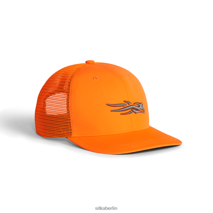 Hüte de SITKA Gear unisex Trucker leuchtendes Orange ZPVJL0295