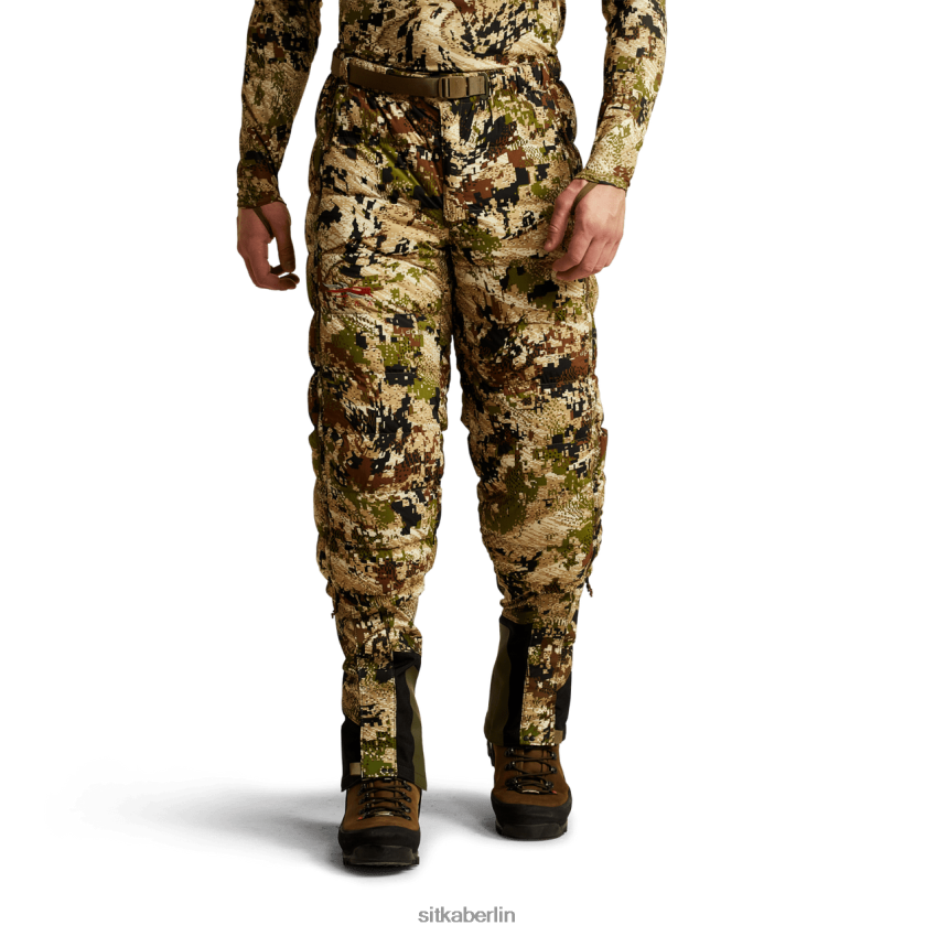Böden de SITKA Gear Männer Kelvin Lite Down 3/4 Hose Optifade subalpin ZPVJL0209