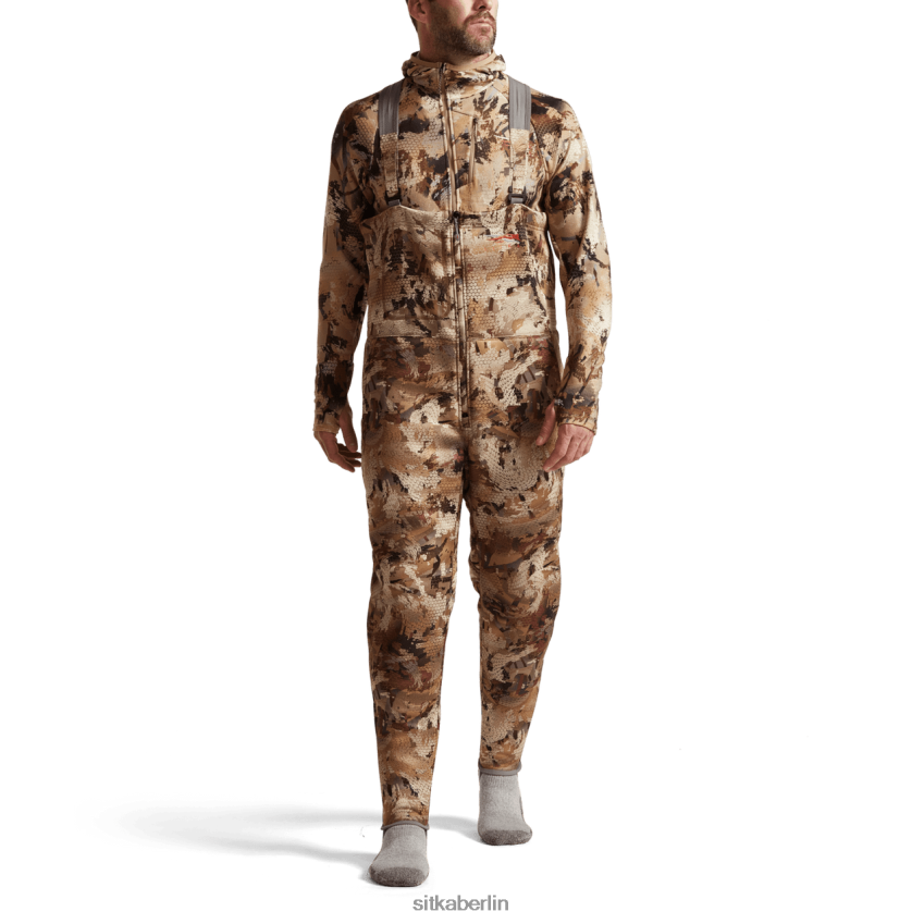 Böden de SITKA Gear Männer Kaltwetter-Lätzchen mit Farbverlauf Optifade Wasservogelsumpf ZPVJL0180