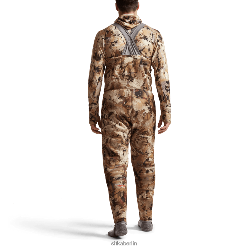 Böden de SITKA Gear Männer Kaltwetter-Lätzchen mit Farbverlauf Optifade Wasservogelsumpf ZPVJL0180