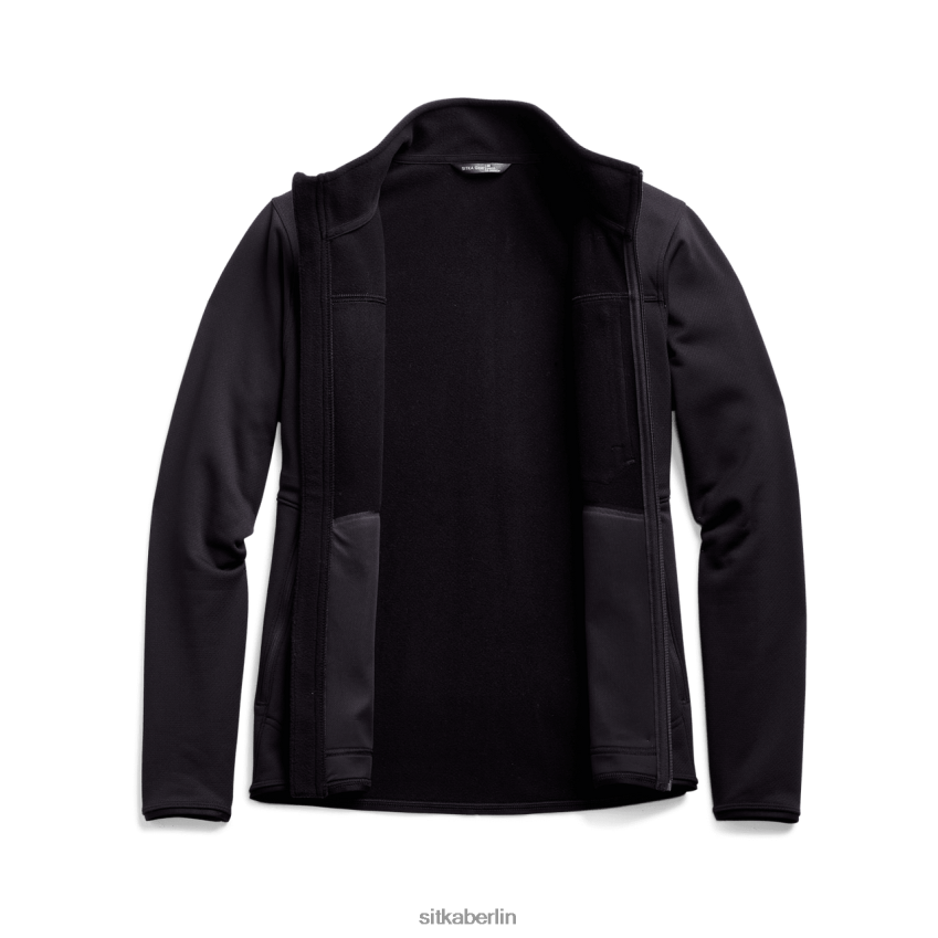 Jacken und Westen de SITKA Gear Männer Dry Creek Fleecejacke Schwarz ZPVJL058