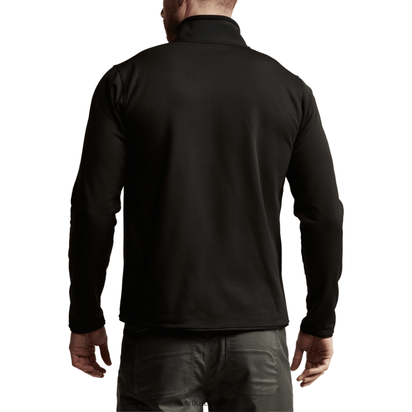 Jacken und Westen de SITKA Gear Männer Dry Creek Fleecejacke Schwarz ZPVJL058