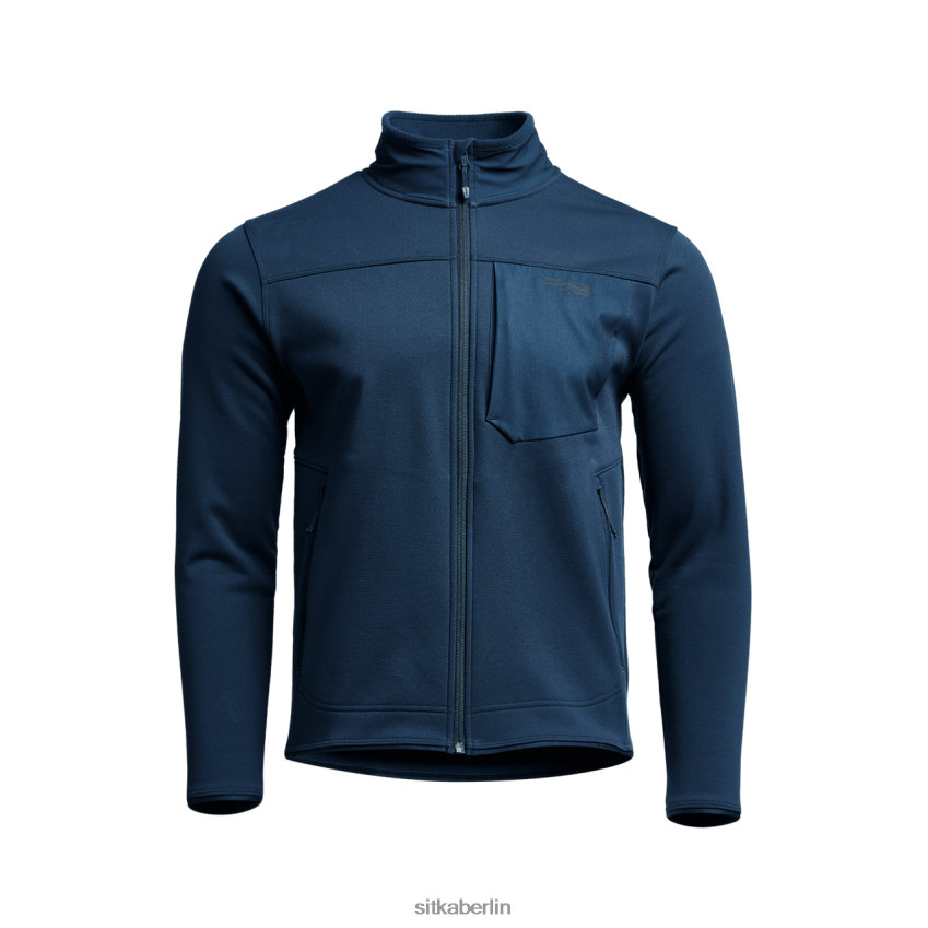 Jacken und Westen de SITKA Gear Männer Dry Creek Fleecejacke tiefes Wasser ZPVJL060