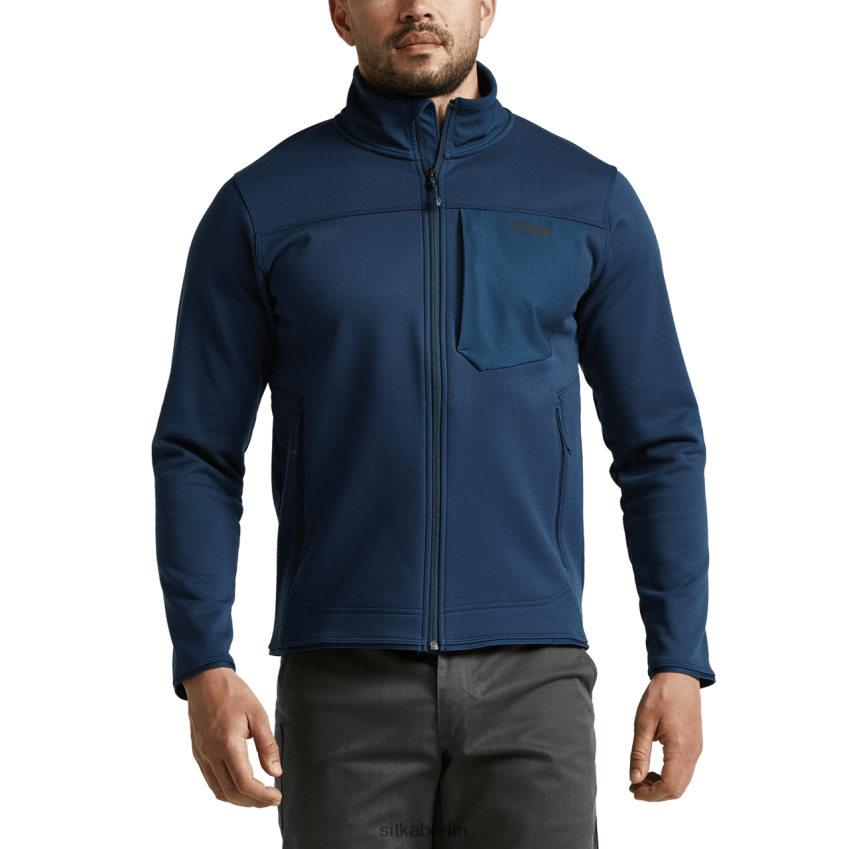 Jacken und Westen de SITKA Gear Männer Dry Creek Fleecejacke tiefes Wasser ZPVJL060