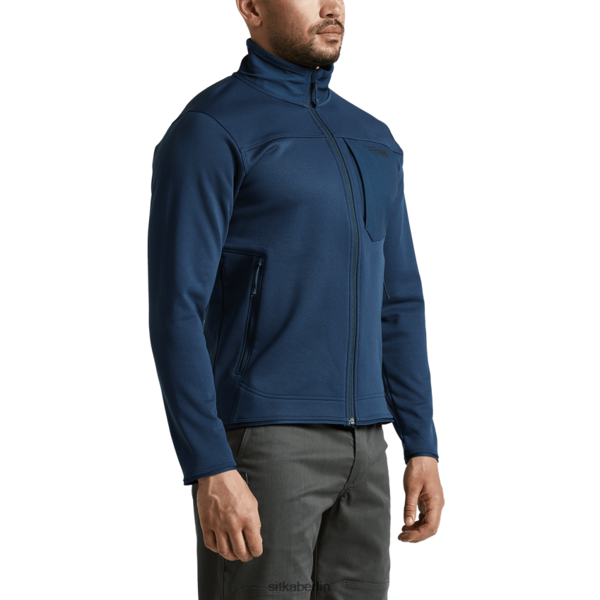 Jacken und Westen de SITKA Gear Männer Dry Creek Fleecejacke tiefes Wasser ZPVJL060