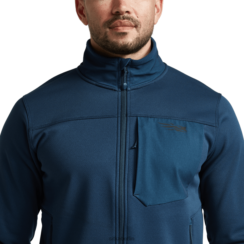 Jacken und Westen de SITKA Gear Männer Dry Creek Fleecejacke tiefes Wasser ZPVJL060