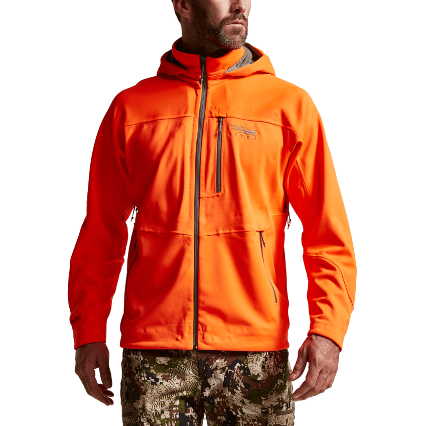 Jacken und Westen de SITKA Gear Männer Jetstream-Jacke leuchtendes Orange ZPVJL017