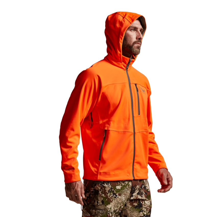 Jacken und Westen de SITKA Gear Männer Jetstream-Jacke leuchtendes Orange ZPVJL017