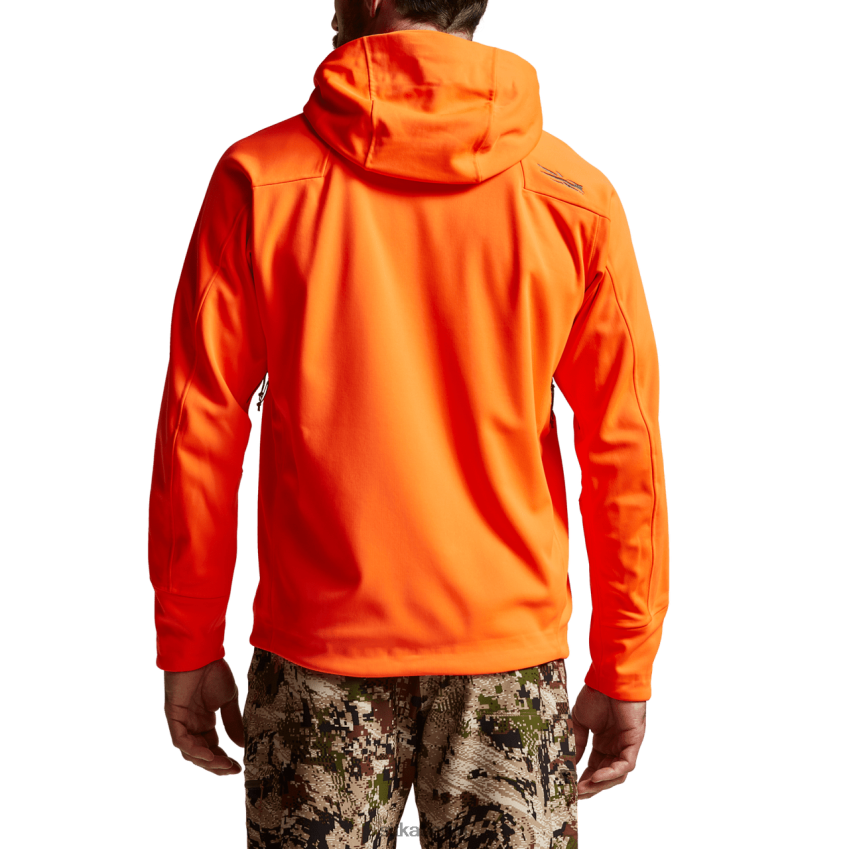 Jacken und Westen de SITKA Gear Männer Jetstream-Jacke leuchtendes Orange ZPVJL017