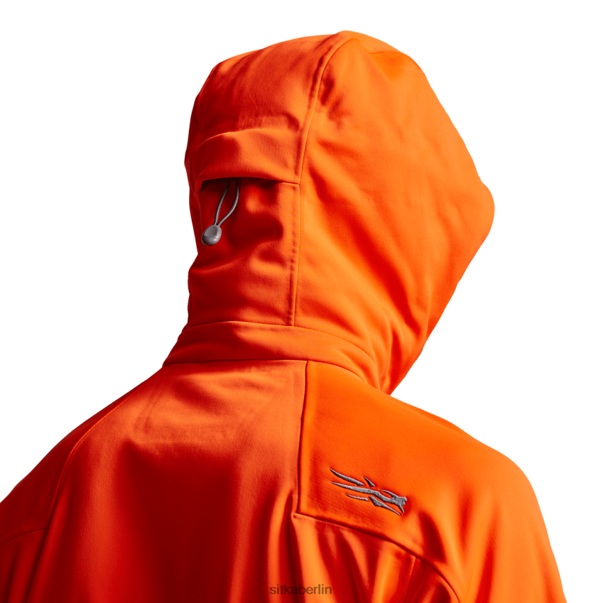 Jacken und Westen de SITKA Gear Männer Jetstream-Jacke leuchtendes Orange ZPVJL017