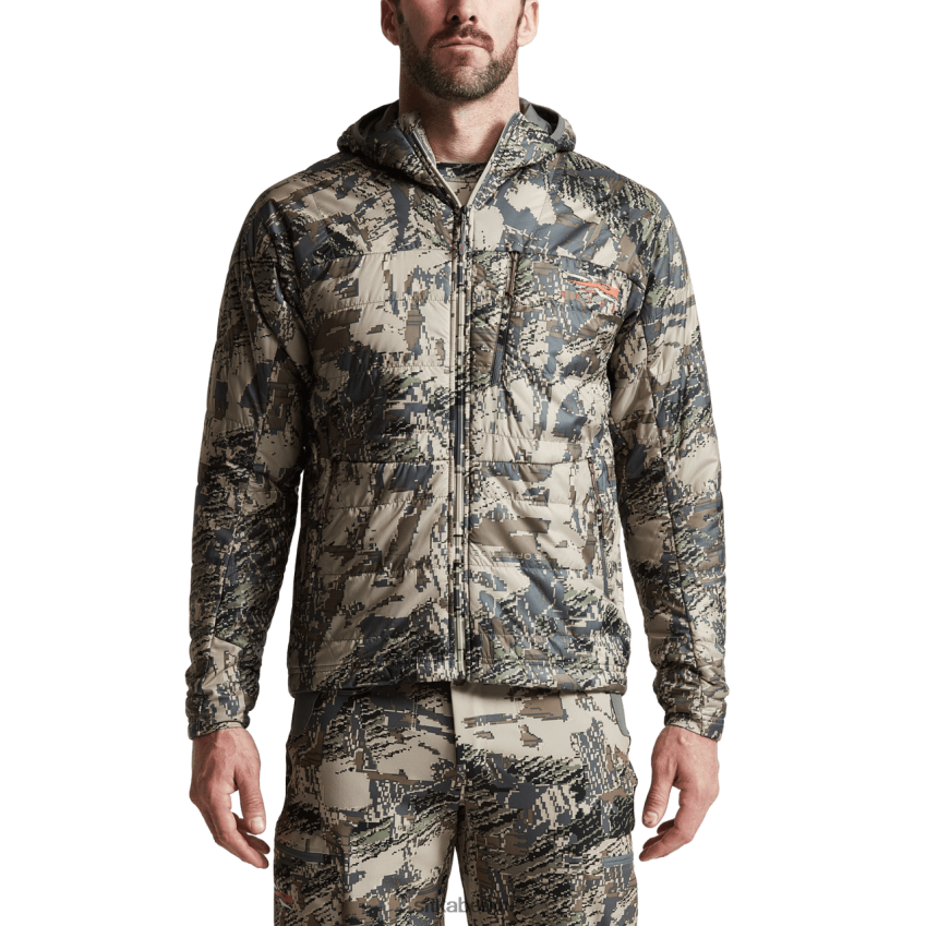 Jacken und Westen de SITKA Gear Männer Kelvin-Aerolite-Jacke Optifade offenes Land ZPVJL03