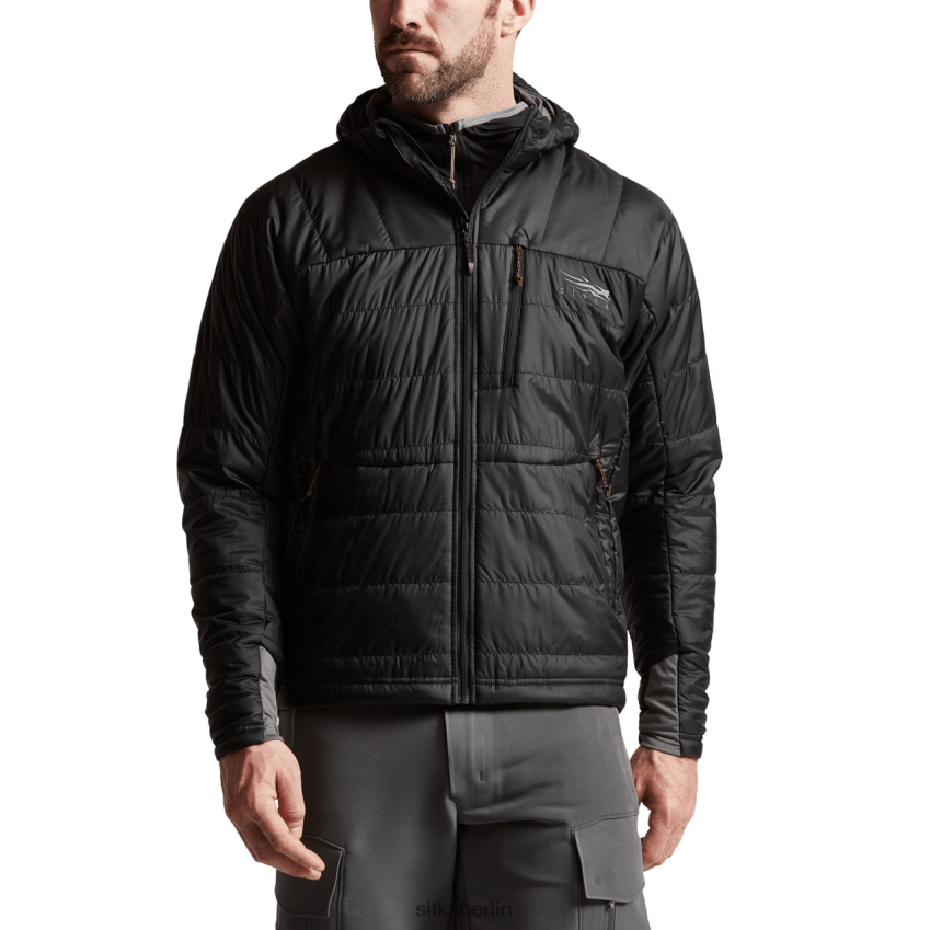 Jacken und Westen de SITKA Gear Männer Kelvin-Aerolite-Jacke Schwarz ZPVJL07