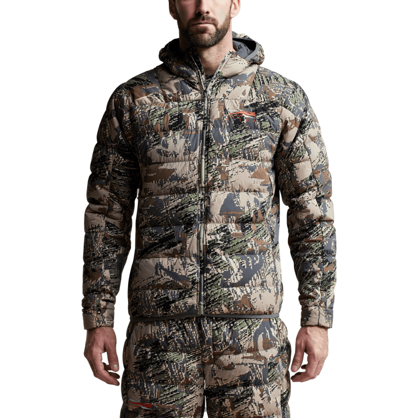 Jacken und Westen de SITKA Gear Männer Kelvin Lite Daunenjacke Optifade offenes Land ZPVJL011