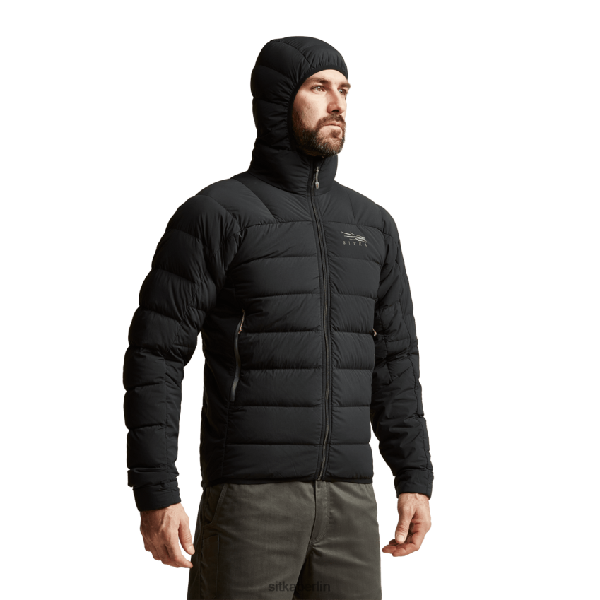 Jacken und Westen de SITKA Gear Männer Kelvin Lite Daunenjacke Schwarz ZPVJL012