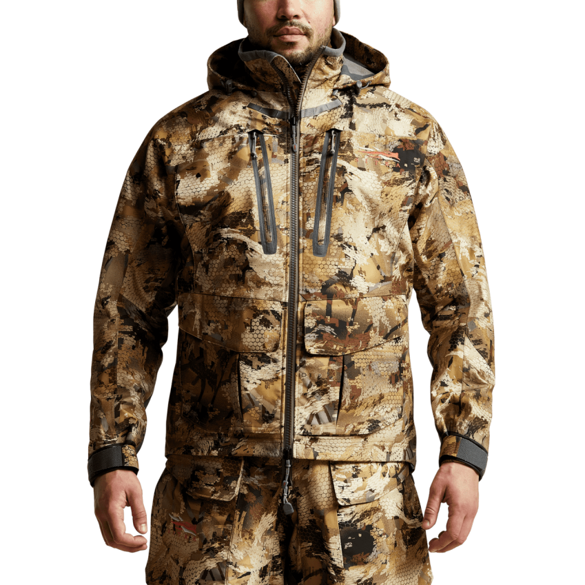 Jacken und Westen de SITKA Gear Männer Hudson-Jacke Optifade Wasservogelsumpf ZPVJL087