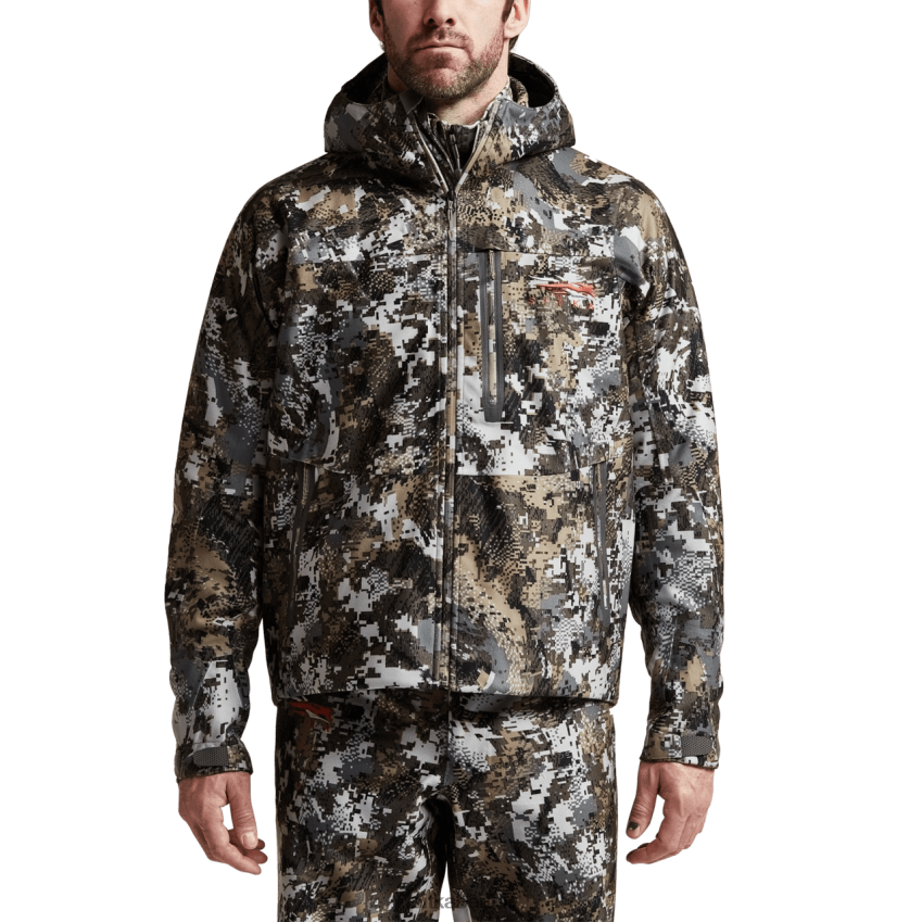Jacken und Westen de SITKA Gear Männer Regenjacke optifade erhöht ii ZPVJL048