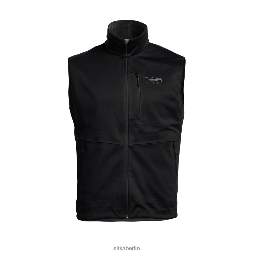 Jacken und Westen de SITKA Gear Männer Jetstream-Weste Schwarz ZPVJL065