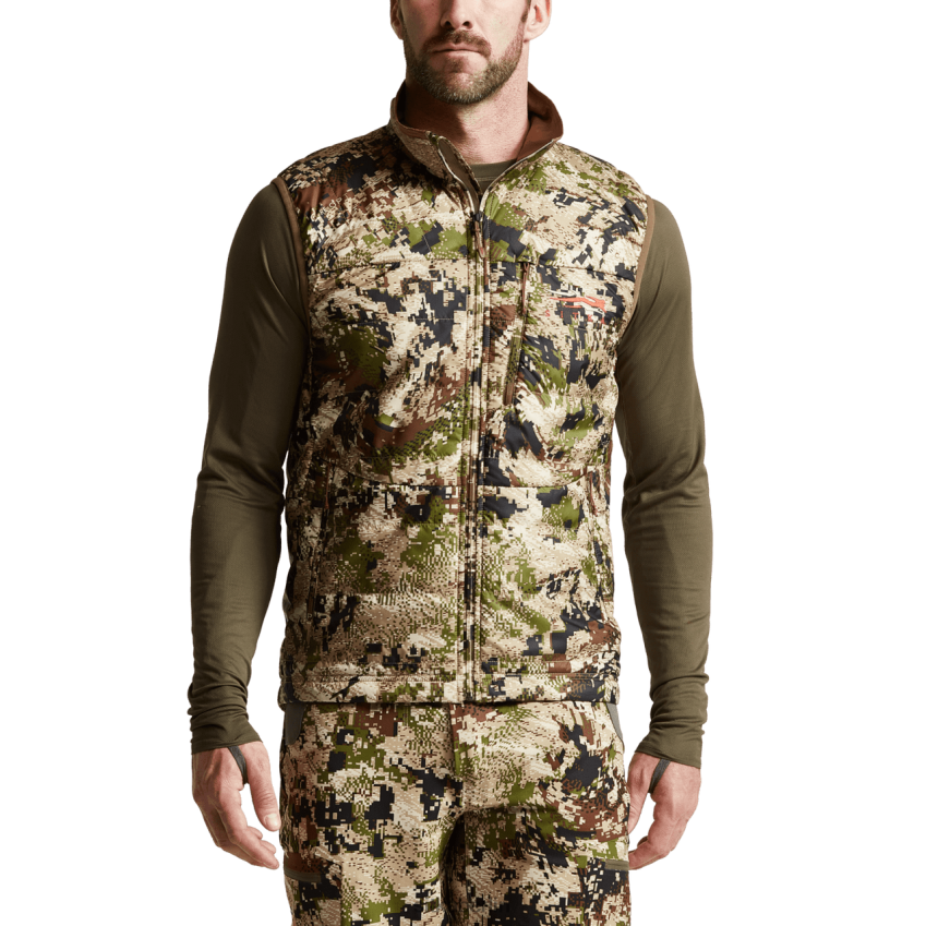 Jacken und Westen de SITKA Gear Männer Kelvin-Aerolite-Weste Optifade subalpin ZPVJL069