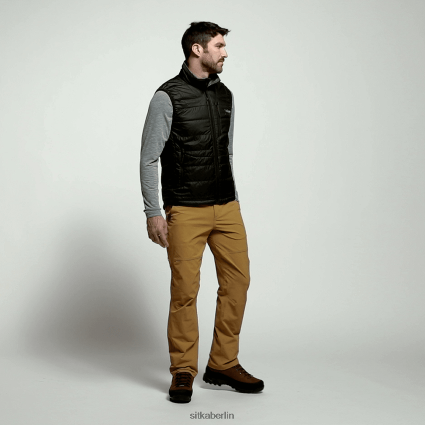 Jacken und Westen de SITKA Gear Männer Kelvin-Aerolite-Weste Schwarz ZPVJL073