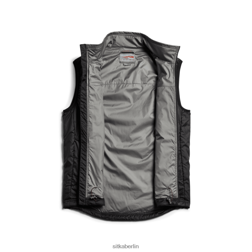 Jacken und Westen de SITKA Gear Männer Kelvin-Aerolite-Weste Schwarz ZPVJL073