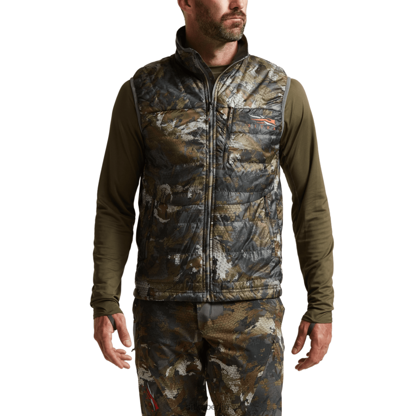 Jacken und Westen de SITKA Gear Männer Kelvin-Aerolite-Weste optifade Wasservogelholz ZPVJL071