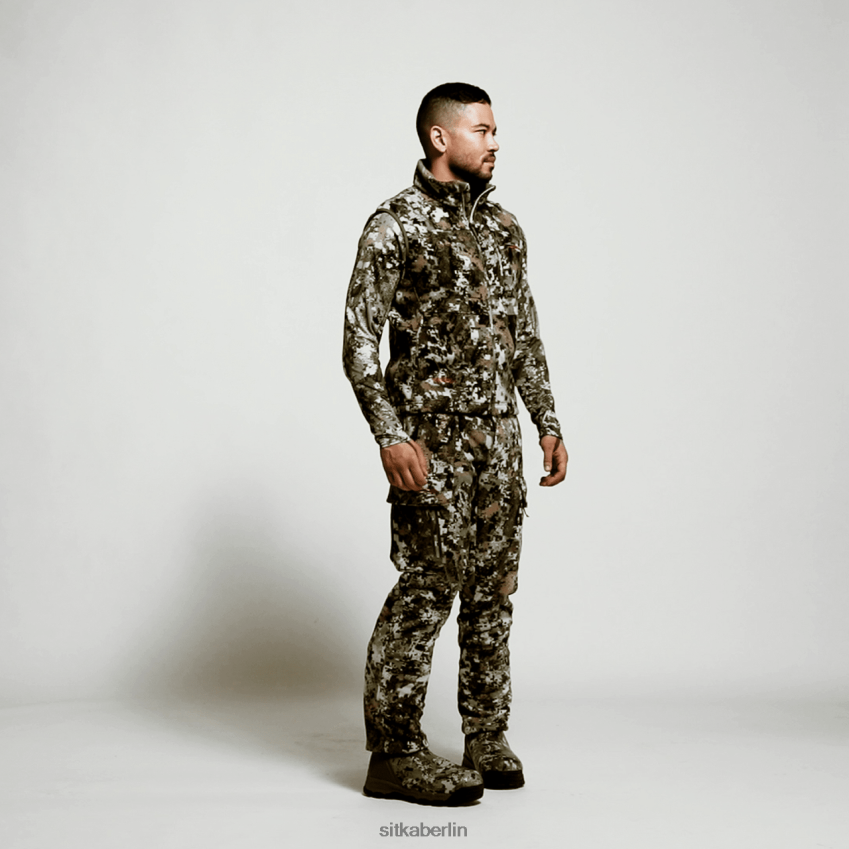 Jacken und Westen de SITKA Gear Männer Stratus-Weste optifade erhöht ii ZPVJL076