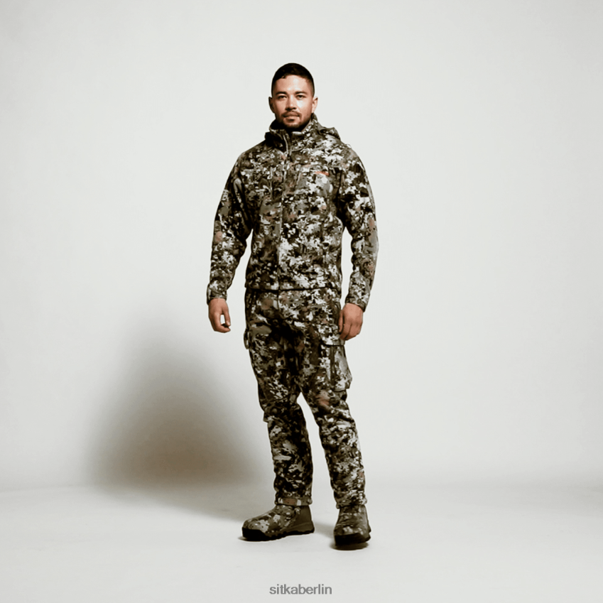 Jacken und Westen de SITKA Gear Männer Stratus-Jacke optifade erhöht ii ZPVJL047