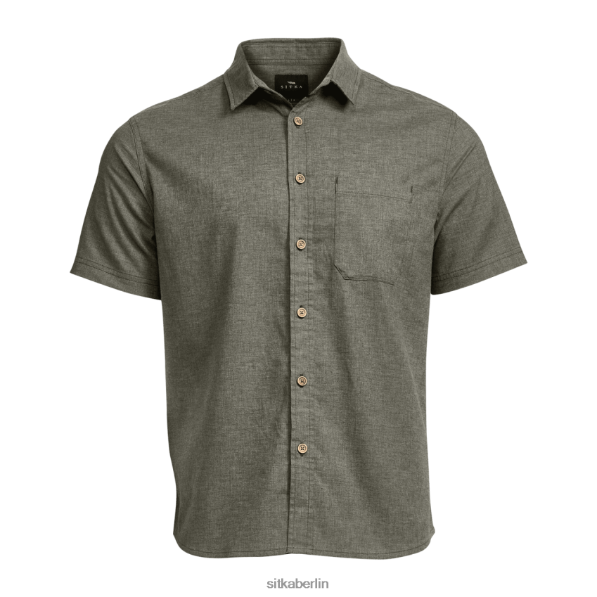 Spitzen de SITKA Gear Männer Ambary SS-Shirt tiefes Flechtenheidekraut ZPVJL0165