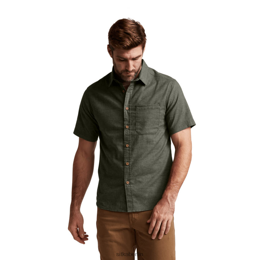 Spitzen de SITKA Gear Männer Ambary SS-Shirt tiefes Flechtenheidekraut ZPVJL0165