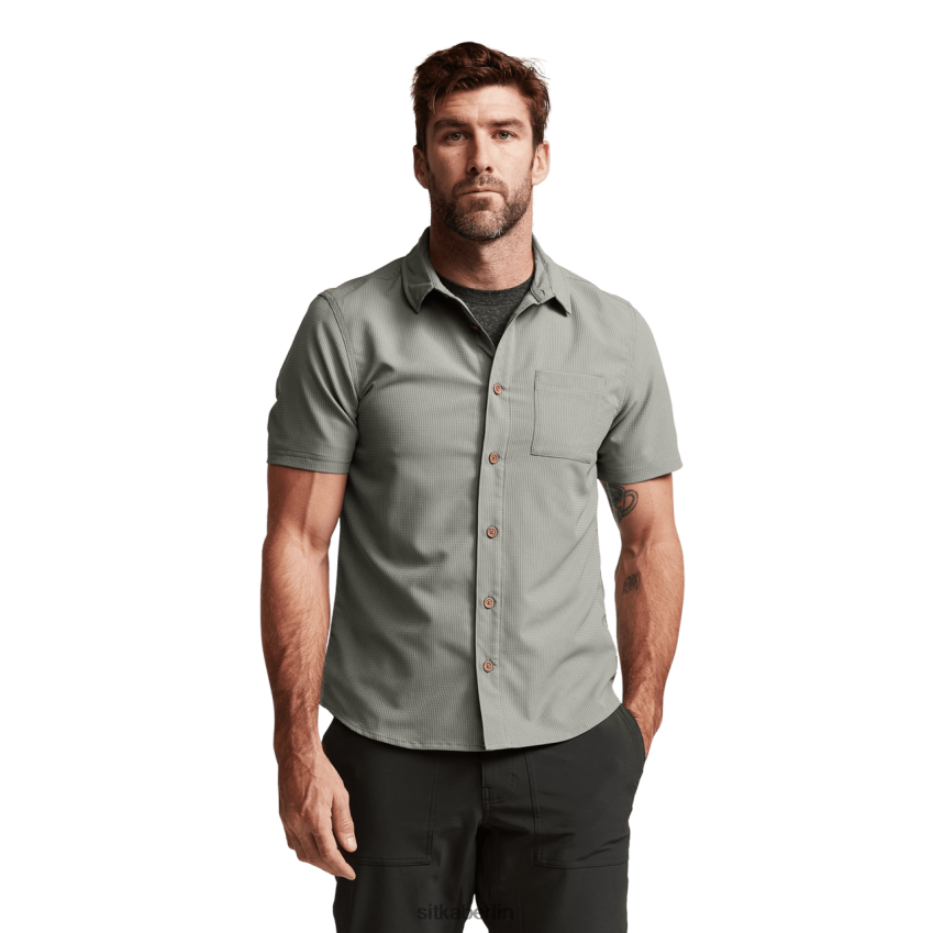 Spitzen de SITKA Gear Männer Mojave SS-Shirt Feldgrau ZPVJL0138