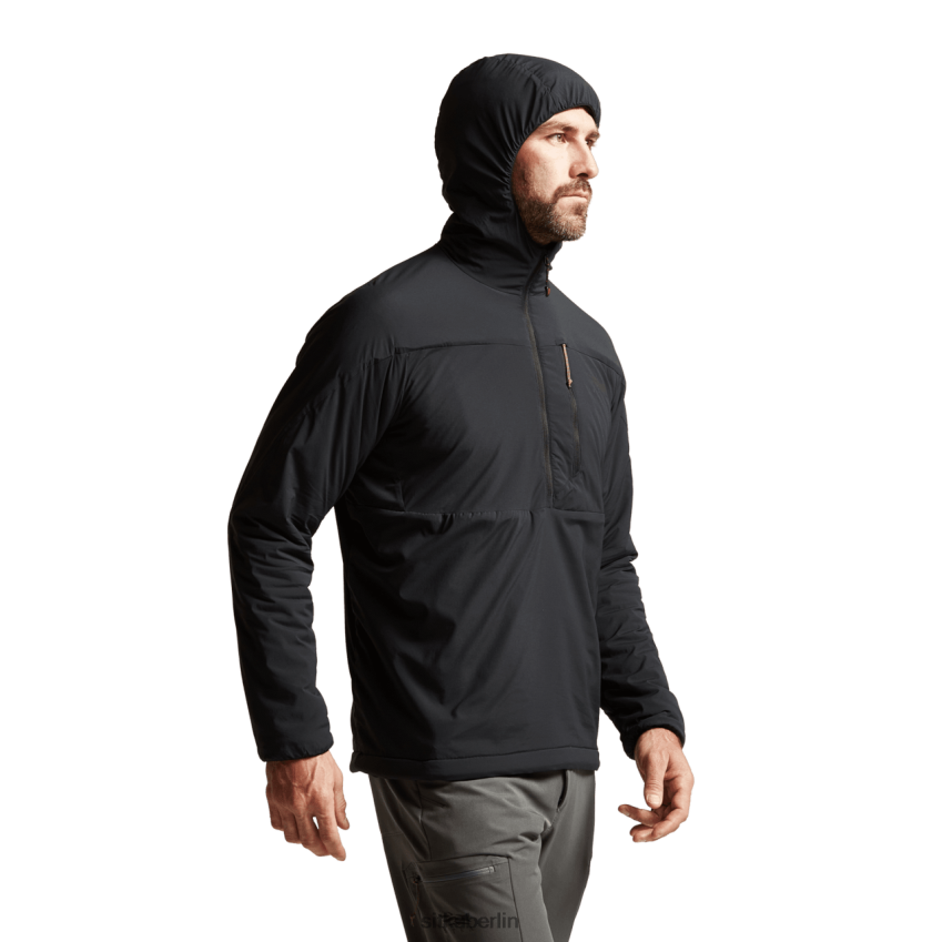 Spitzen de SITKA Gear Männer Ambient-Kapuzenpullover Schwarz ZPVJL086
