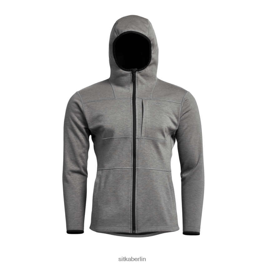 Spitzen de SITKA Gear Männer Camp-Kapuzenpullover Kohleheide ZPVJL0129