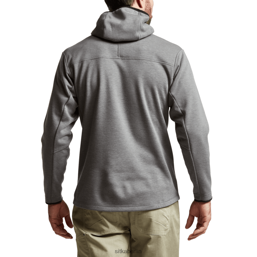 Spitzen de SITKA Gear Männer Camp-Kapuzenpullover Kohleheide ZPVJL0129